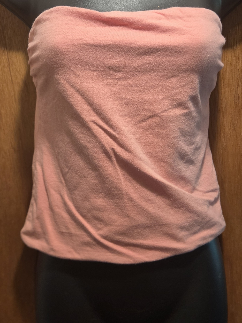 American Eagle Strapless Dual Color Tube Top in Soft Pink/coral SzM